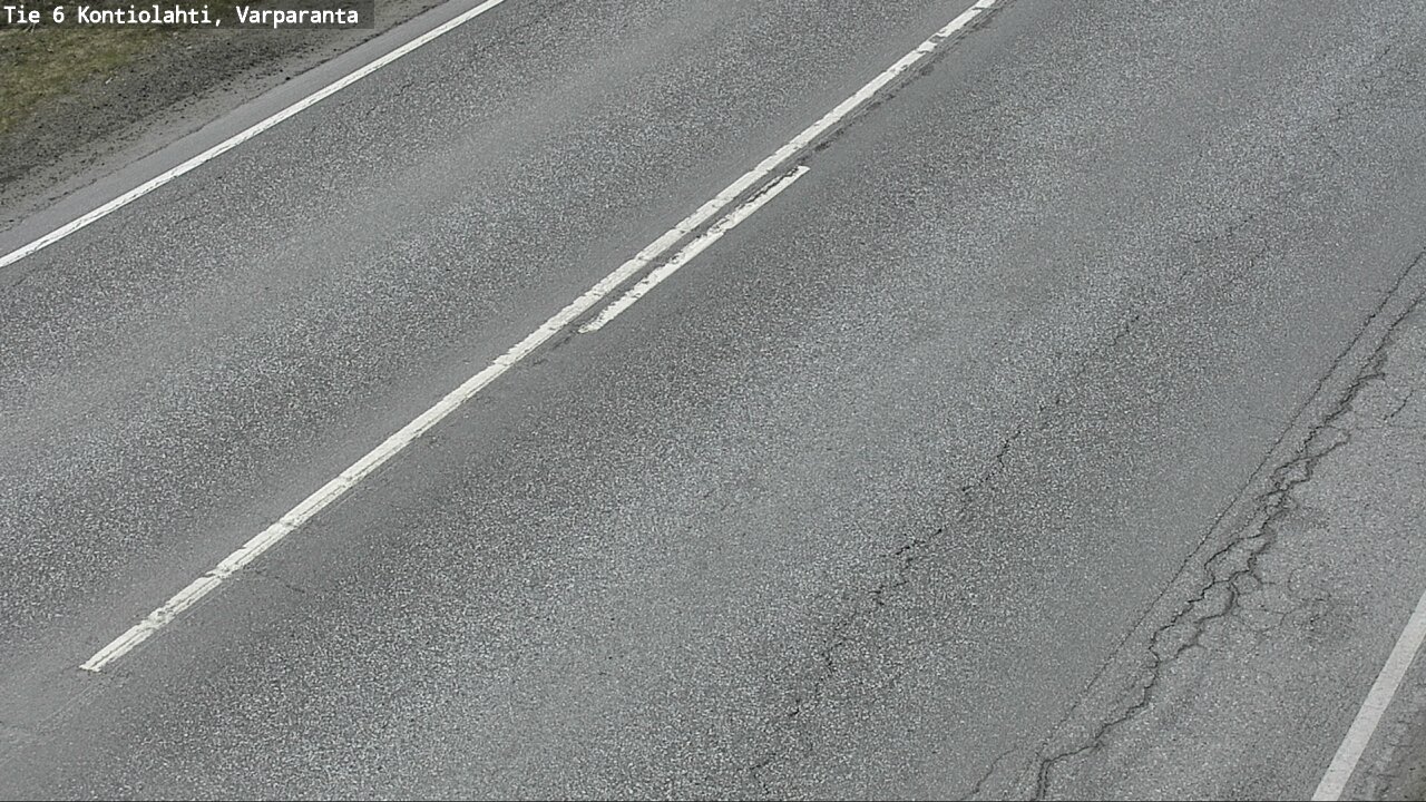 Weather Camera Image Road 6 Kontiolahti, Varparanta, Kontiolahti, Pohjois-Karjala