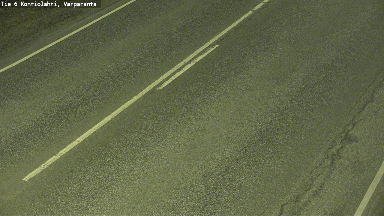Weather Camera Image Väg 6 Kontiolax, Varparanta, Kontiolahti, Pohjois-Karjala