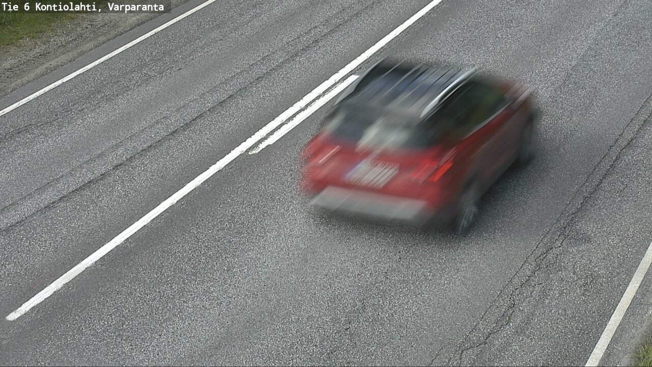 Weather Camera Image Road 6 Kontiolahti, Varparanta, Kontiolahti, Pohjois-Karjala