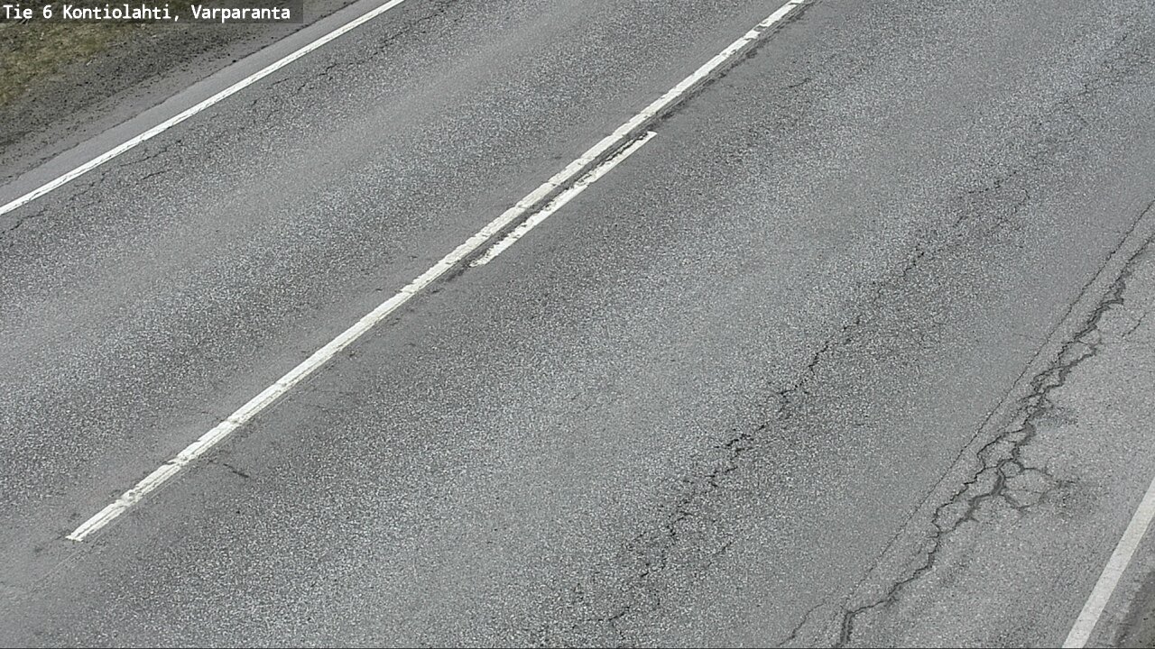 Weather Camera Image Väg 6 Kontiolax, Varparanta, Kontiolahti, Pohjois-Karjala