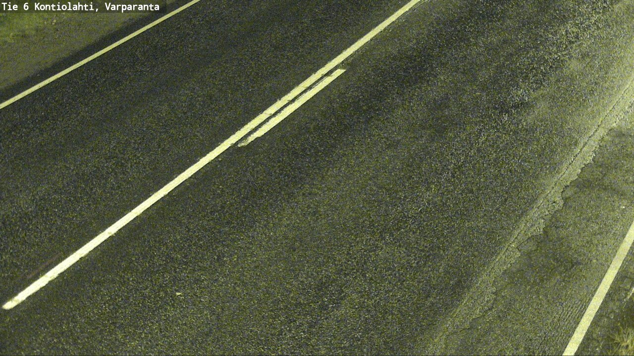 Weather Camera Image Road 6 Kontiolahti, Varparanta, Kontiolahti, Pohjois-Karjala