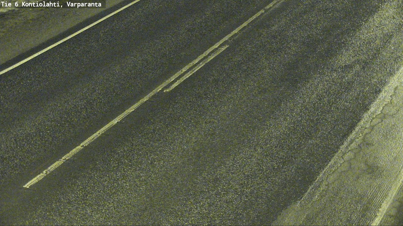 Weather Camera Image Väg 6 Kontiolax, Varparanta, Kontiolahti, Pohjois-Karjala
