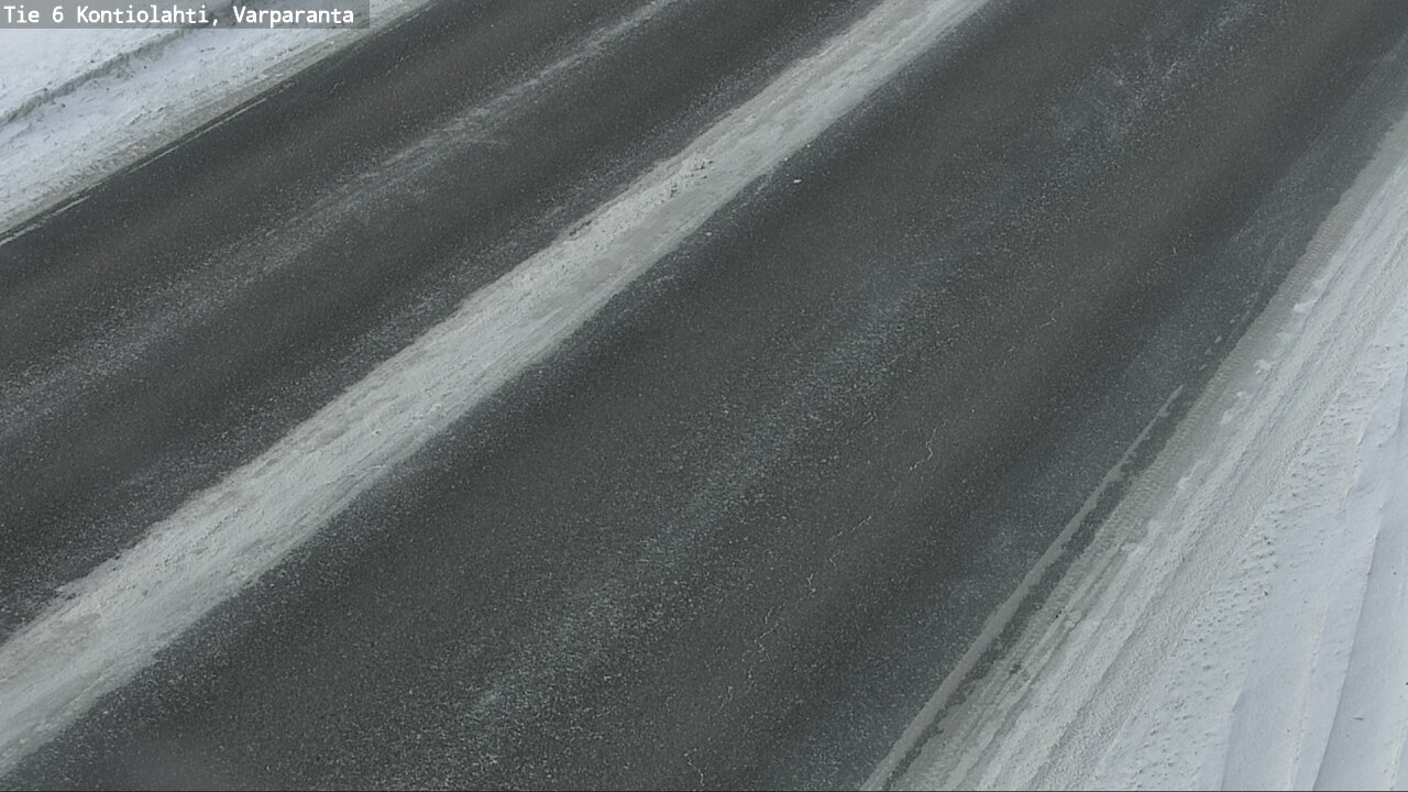 Weather Camera Image Väg 6 Kontiolax, Varparanta, Kontiolahti, Pohjois-Karjala