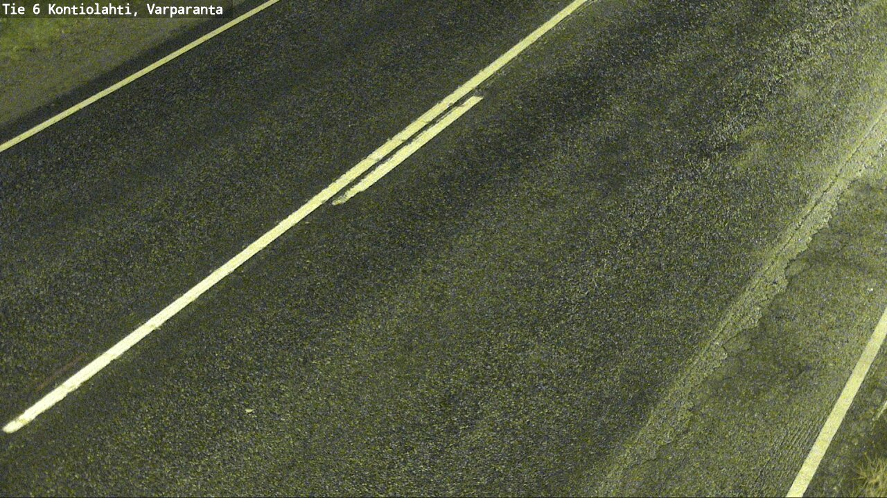 Weather Camera Image Road 6 Kontiolahti, Varparanta, Kontiolahti, Pohjois-Karjala