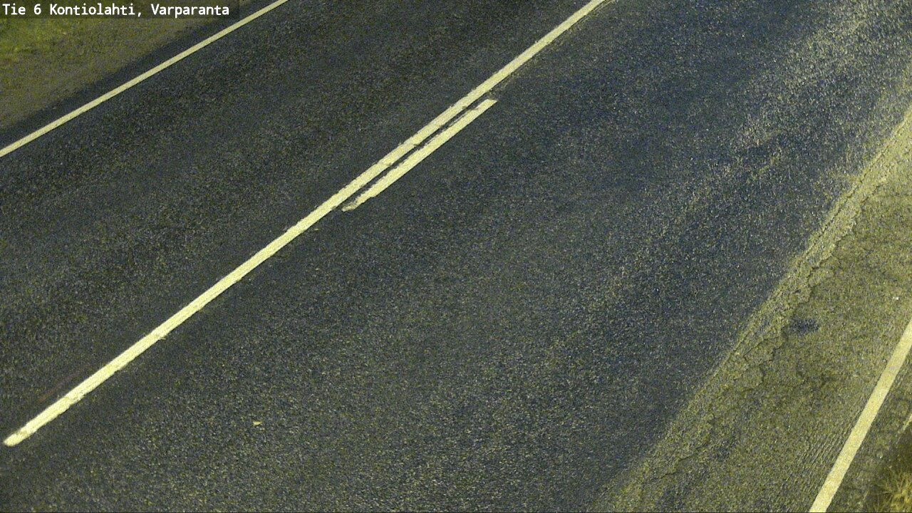 Weather Camera Image Road 6 Kontiolahti, Varparanta, Kontiolahti, Pohjois-Karjala