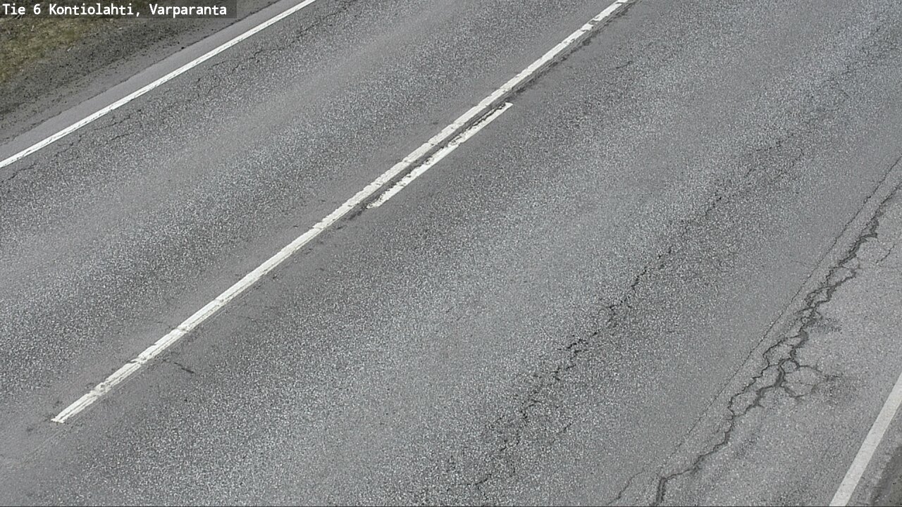 Weather Camera Image Väg 6 Kontiolax, Varparanta, Kontiolahti, Pohjois-Karjala