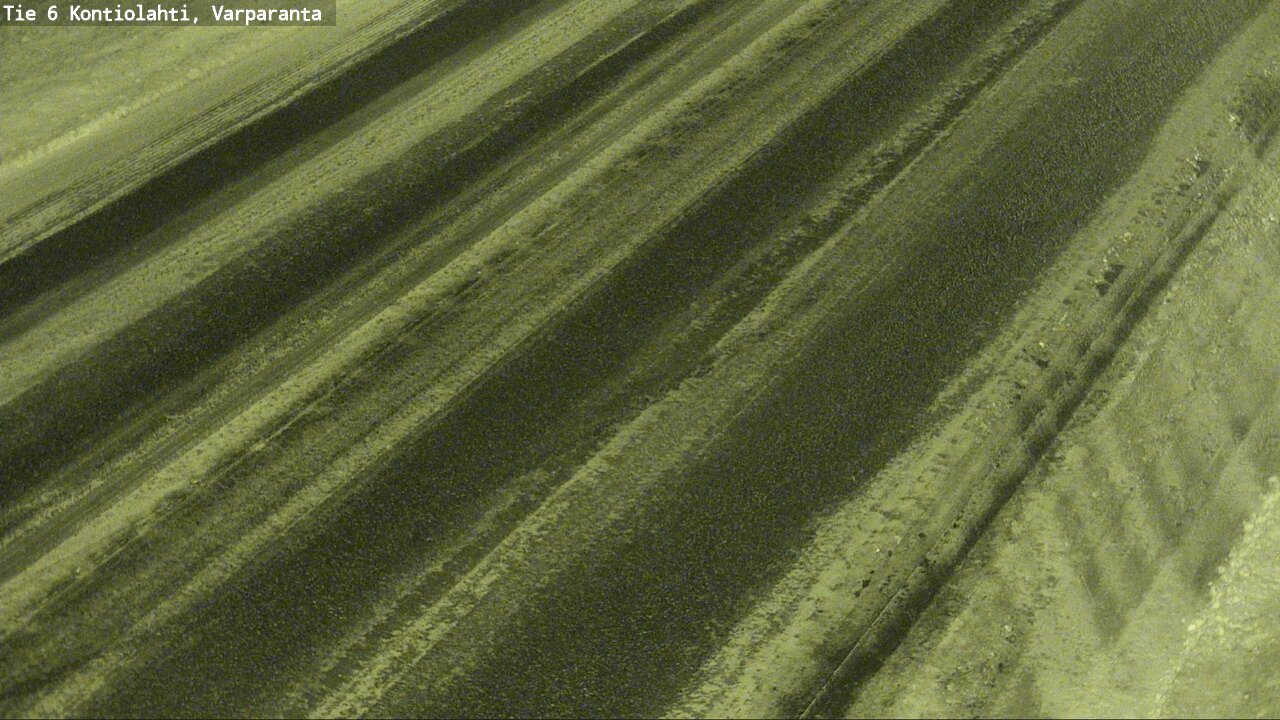 Weather Camera Image Väg 6 Kontiolax, Varparanta, Kontiolahti, Pohjois-Karjala