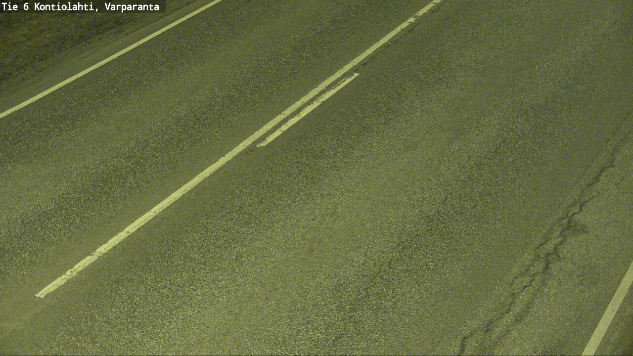 Weather Camera Image Väg 6 Kontiolax, Varparanta, Kontiolahti, Pohjois-Karjala