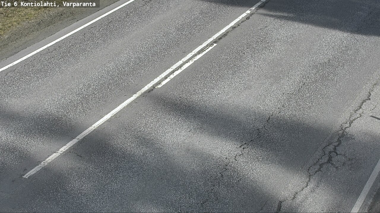 Weather Camera Image Väg 6 Kontiolax, Varparanta, Kontiolahti, Pohjois-Karjala