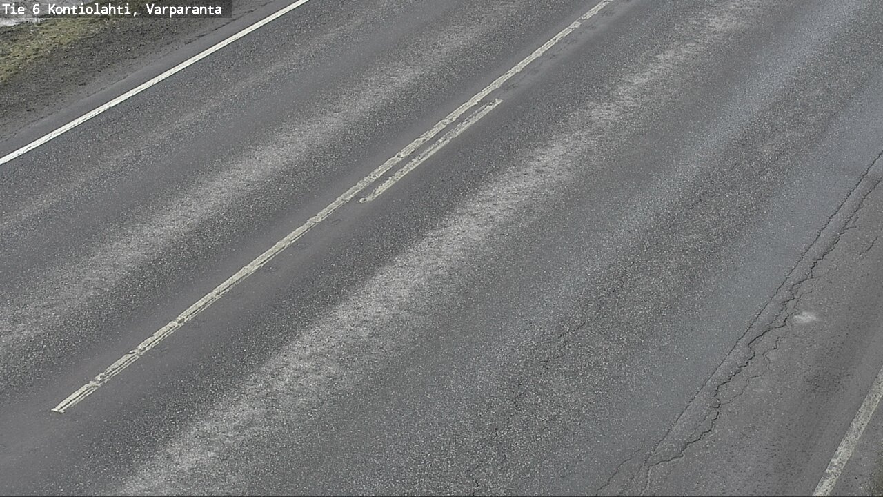 Weather Camera Image Road 6 Kontiolahti, Varparanta, Kontiolahti, Pohjois-Karjala