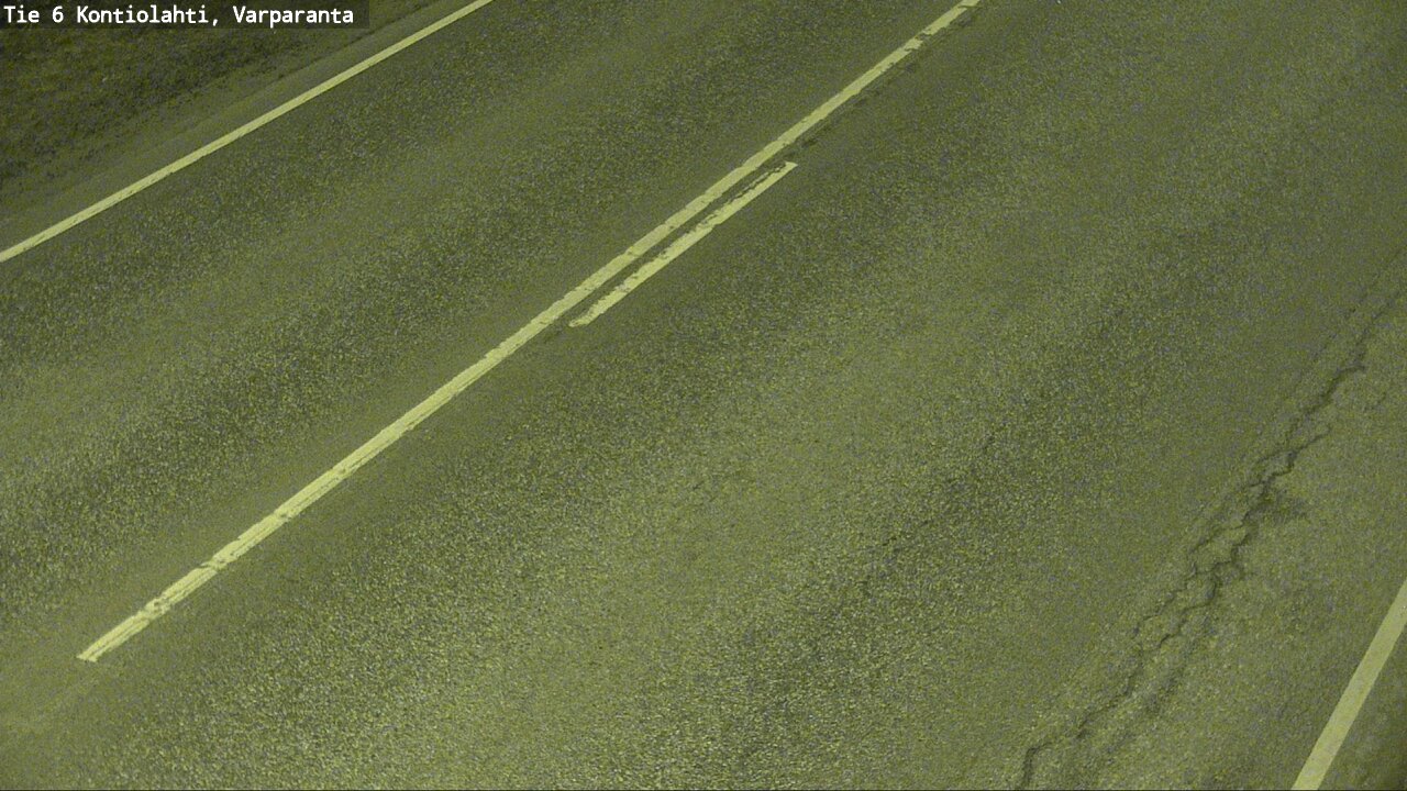 Weather Camera Image Väg 6 Kontiolax, Varparanta, Kontiolahti, Pohjois-Karjala