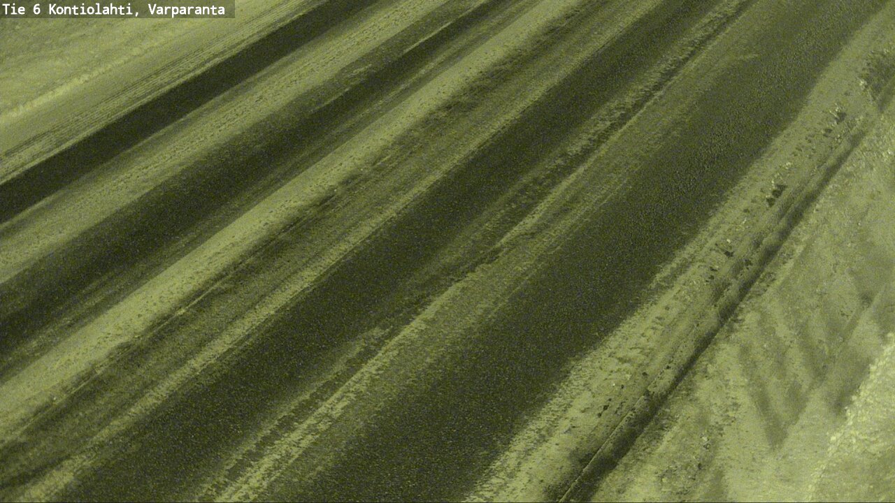 Weather Camera Image Väg 6 Kontiolax, Varparanta, Kontiolahti, Pohjois-Karjala