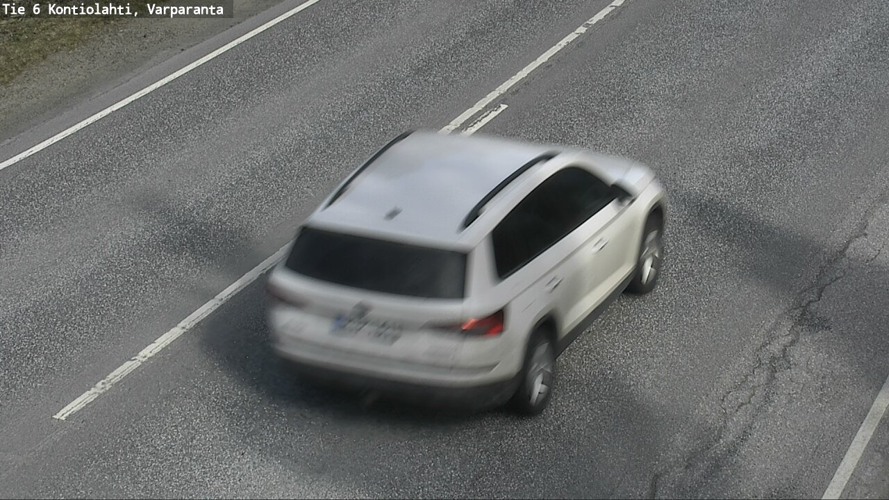 Weather Camera Image Road 6 Kontiolahti, Varparanta, Kontiolahti, Pohjois-Karjala