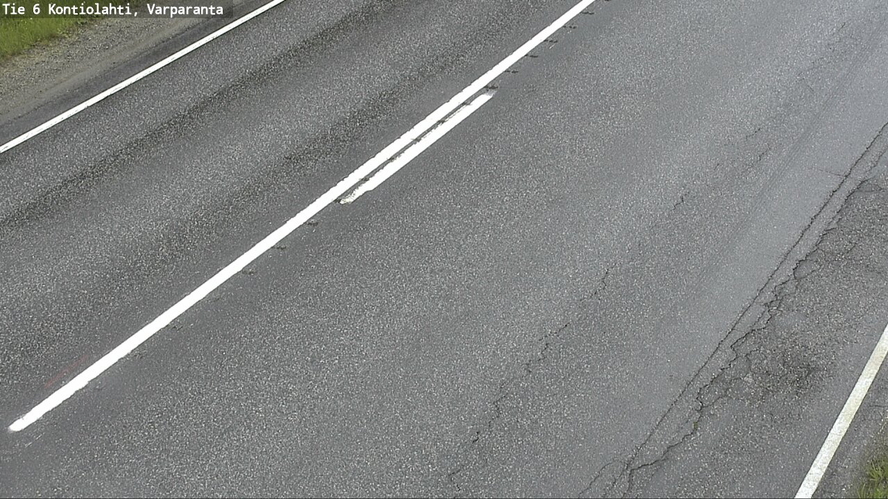 Weather Camera Image Väg 6 Kontiolax, Varparanta, Kontiolahti, Pohjois-Karjala