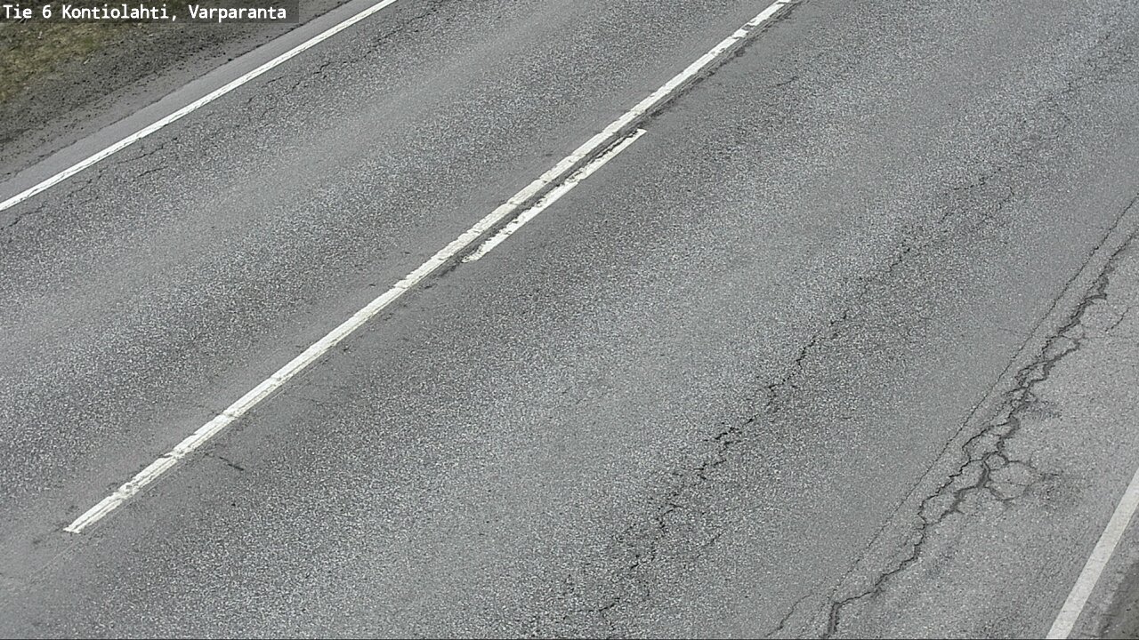 Weather Camera Image Väg 6 Kontiolax, Varparanta, Kontiolahti, Pohjois-Karjala