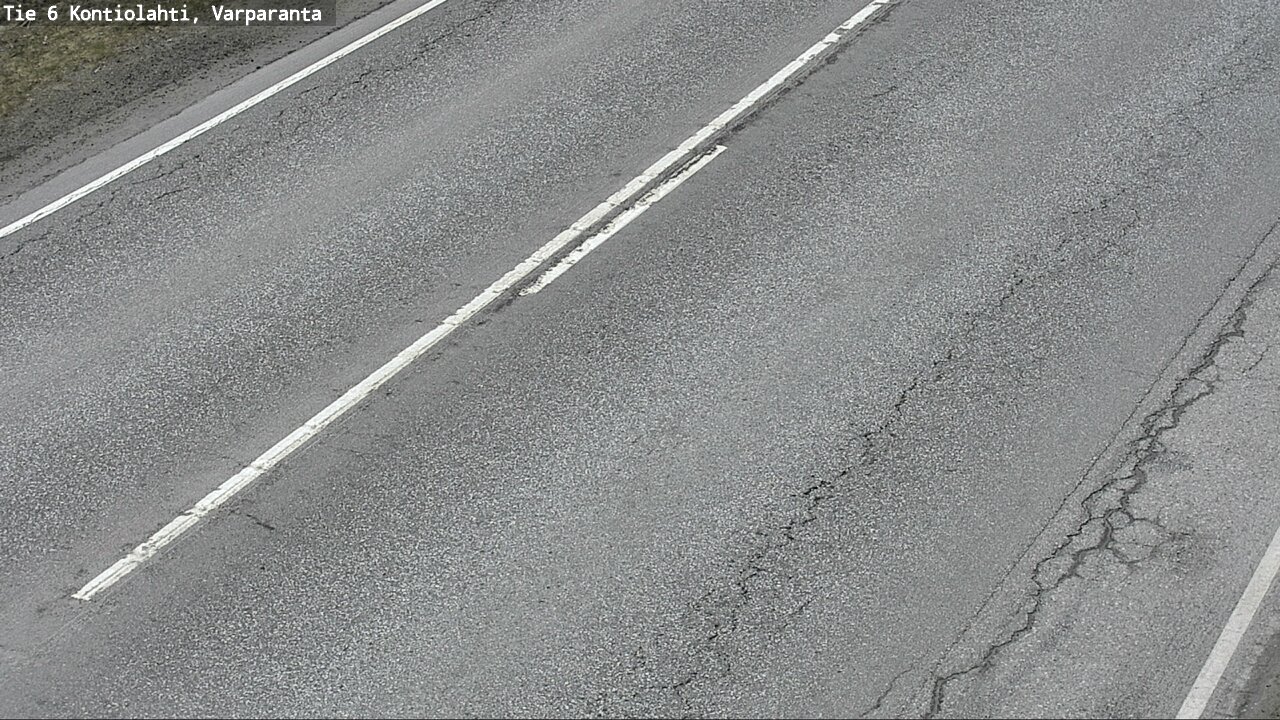 Weather Camera Image Väg 6 Kontiolax, Varparanta, Kontiolahti, Pohjois-Karjala