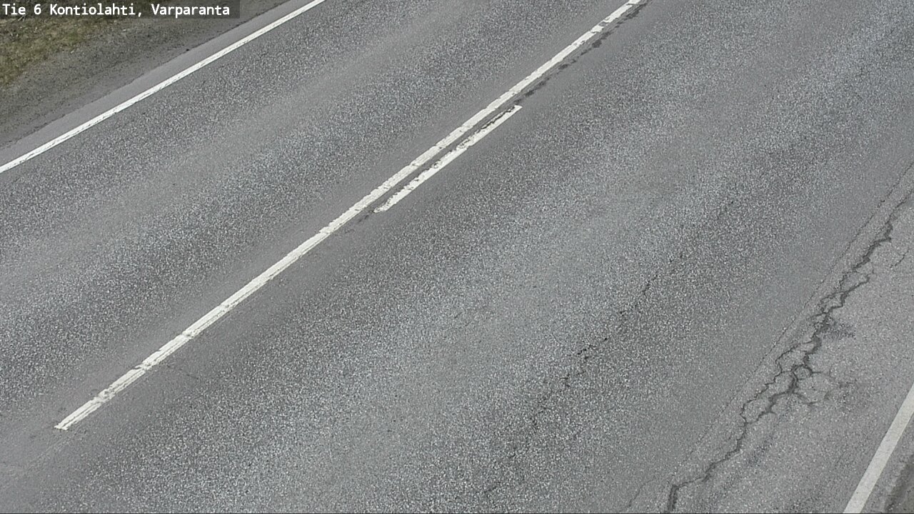 Weather Camera Image Väg 6 Kontiolax, Varparanta, Kontiolahti, Pohjois-Karjala