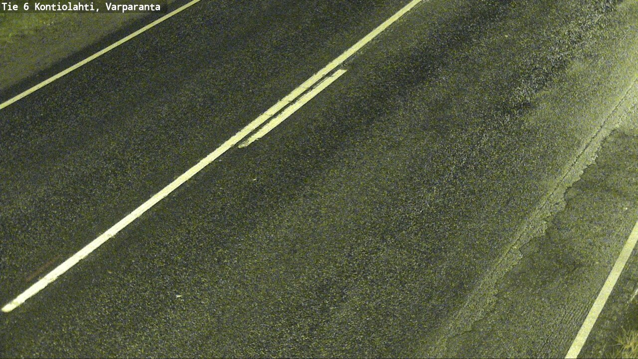 Weather Camera Image Road 6 Kontiolahti, Varparanta, Kontiolahti, Pohjois-Karjala