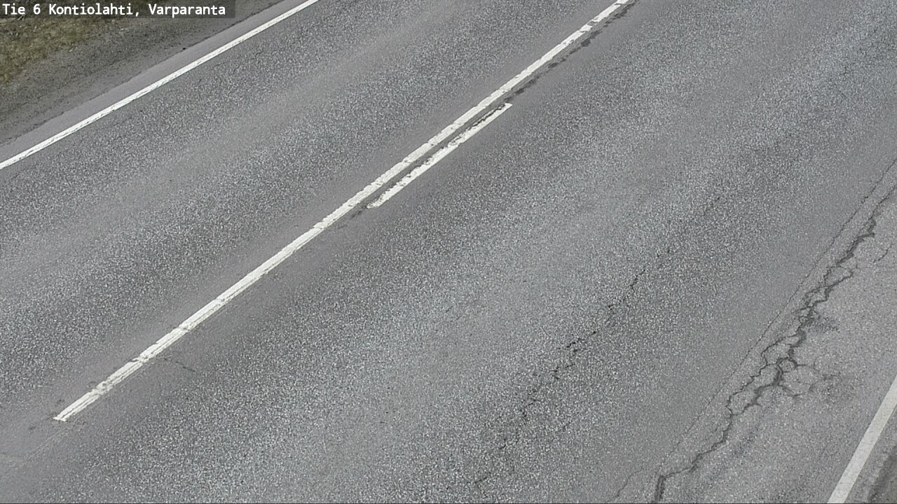 Weather Camera Image Väg 6 Kontiolax, Varparanta, Kontiolahti, Pohjois-Karjala