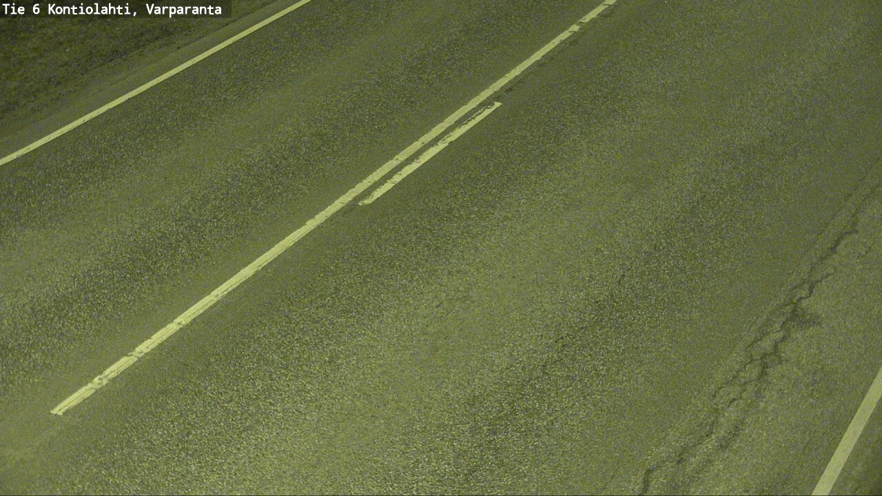 Weather Camera Image Väg 6 Kontiolax, Varparanta, Kontiolahti, Pohjois-Karjala