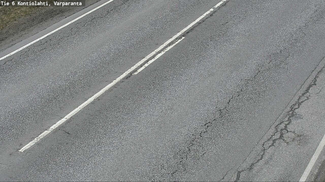 Weather Camera Image Väg 6 Kontiolax, Varparanta, Kontiolahti, Pohjois-Karjala