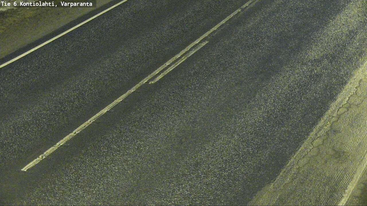 Weather Camera Image Väg 6 Kontiolax, Varparanta, Kontiolahti, Pohjois-Karjala