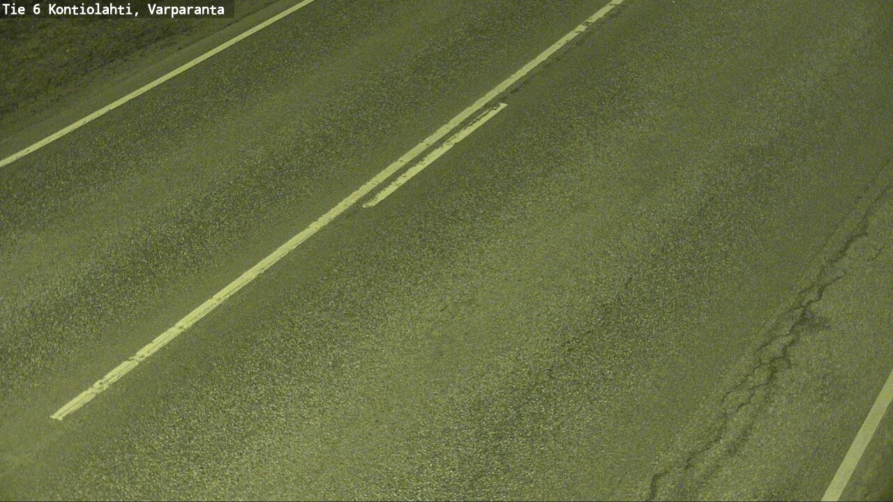 Weather Camera Image Väg 6 Kontiolax, Varparanta, Kontiolahti, Pohjois-Karjala