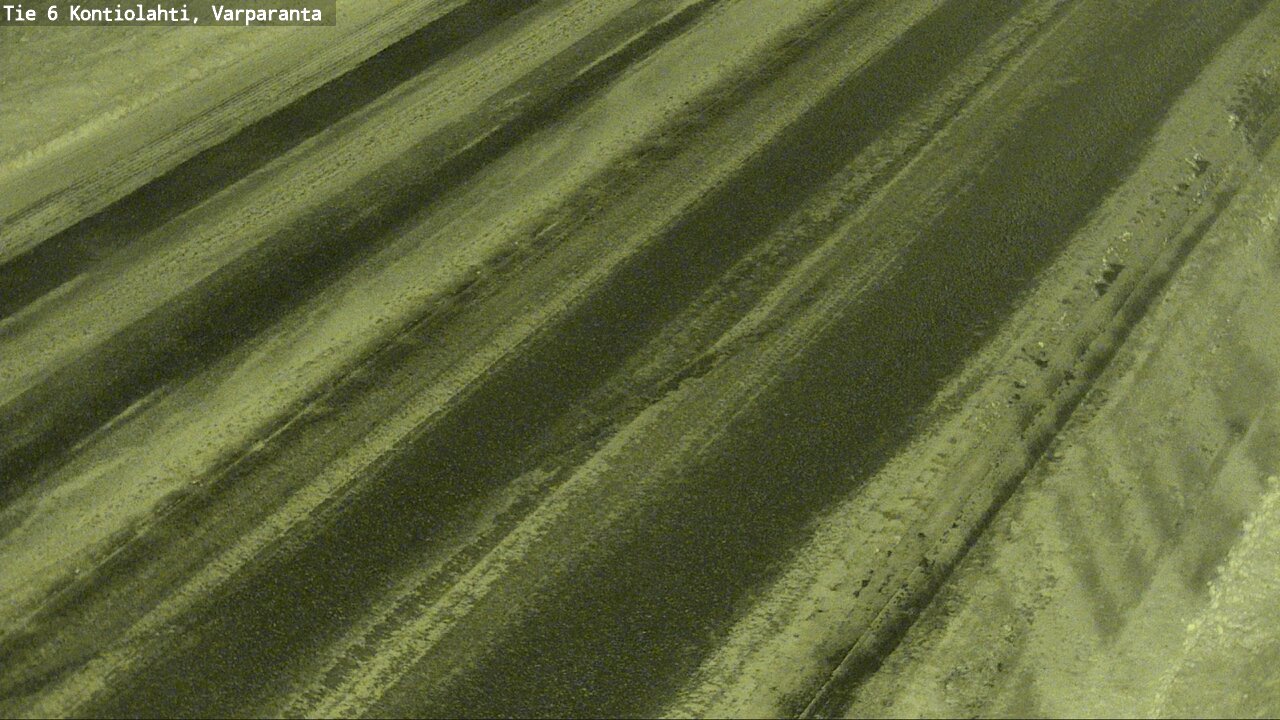 Weather Camera Image Väg 6 Kontiolax, Varparanta, Kontiolahti, Pohjois-Karjala