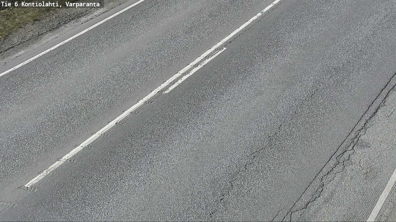 Weather Camera Image Väg 6 Kontiolax, Varparanta, Kontiolahti, Pohjois-Karjala