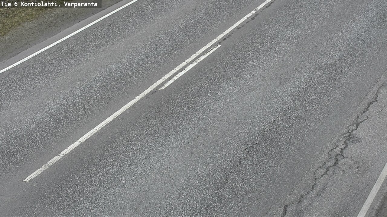 Weather Camera Image Väg 6 Kontiolax, Varparanta, Kontiolahti, Pohjois-Karjala
