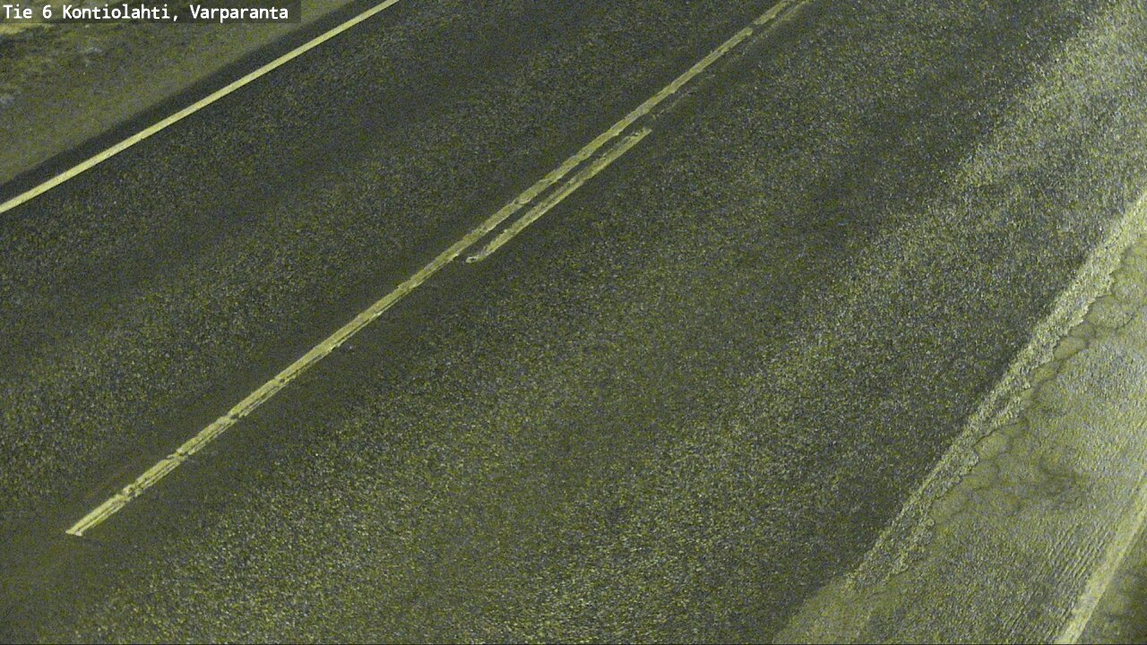 Weather Camera Image Väg 6 Kontiolax, Varparanta, Kontiolahti, Pohjois-Karjala