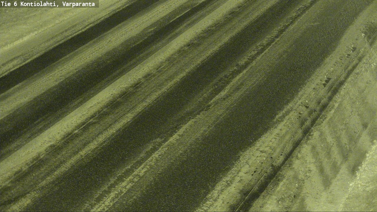 Weather Camera Image Väg 6 Kontiolax, Varparanta, Kontiolahti, Pohjois-Karjala