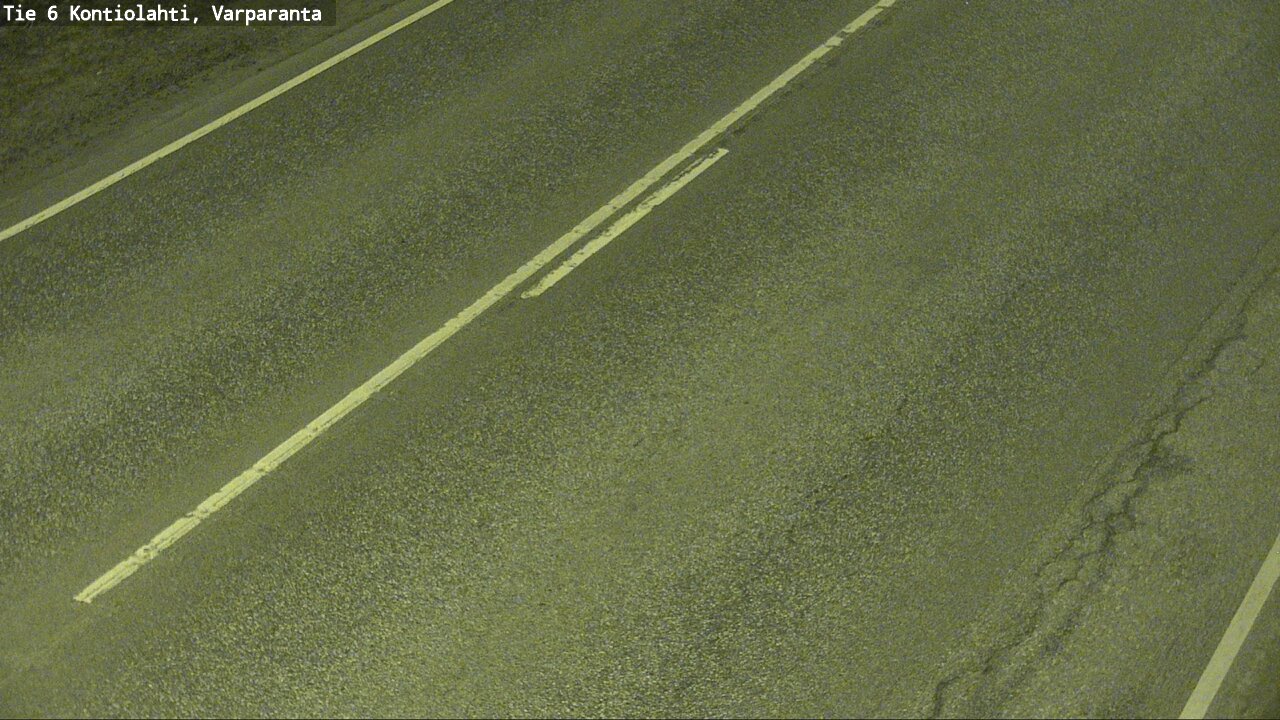 Weather Camera Image Väg 6 Kontiolax, Varparanta, Kontiolahti, Pohjois-Karjala