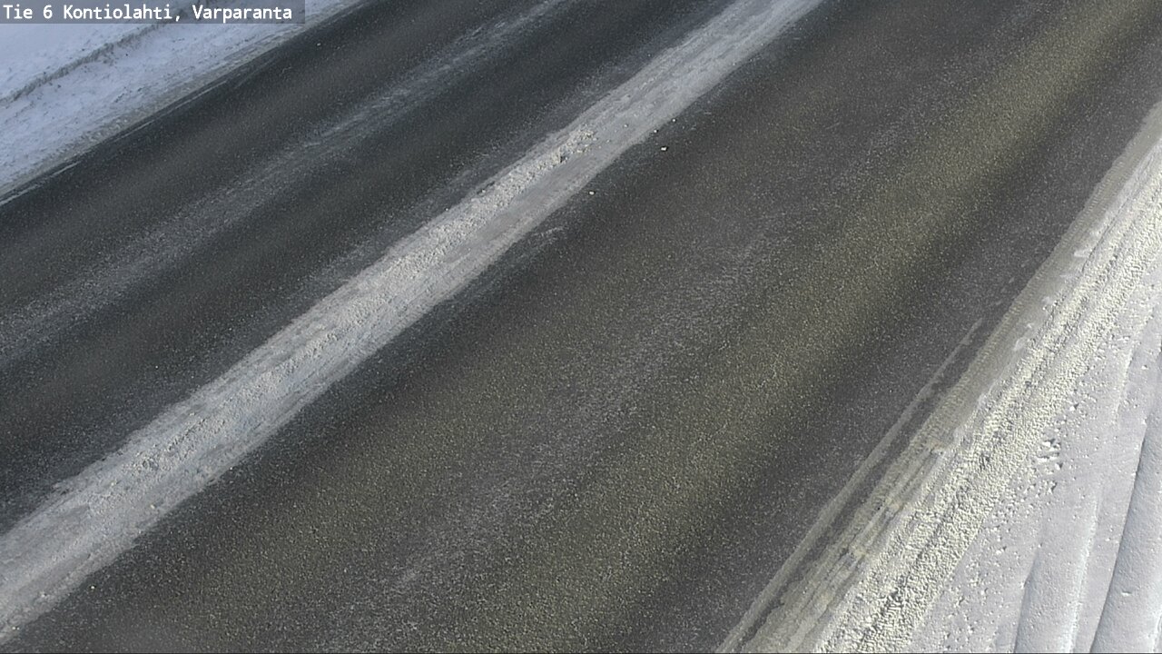 Weather Camera Image Väg 6 Kontiolax, Varparanta, Kontiolahti, Pohjois-Karjala