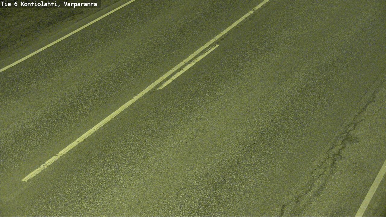 Weather Camera Image Väg 6 Kontiolax, Varparanta, Kontiolahti, Pohjois-Karjala
