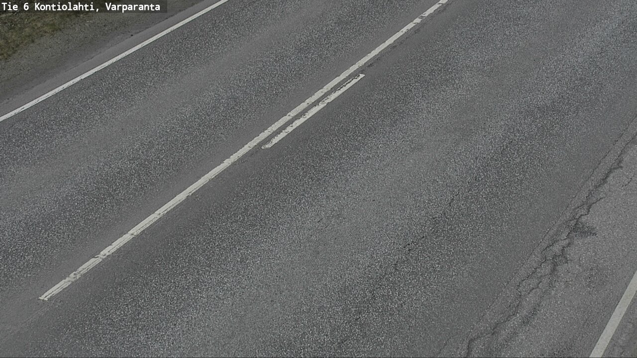 Weather Camera Image Väg 6 Kontiolax, Varparanta, Kontiolahti, Pohjois-Karjala
