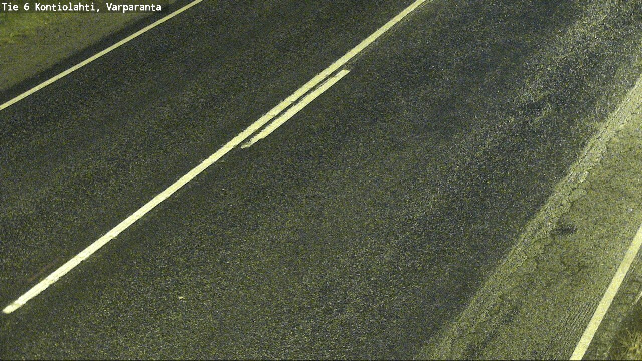 Weather Camera Image Road 6 Kontiolahti, Varparanta, Kontiolahti, Pohjois-Karjala