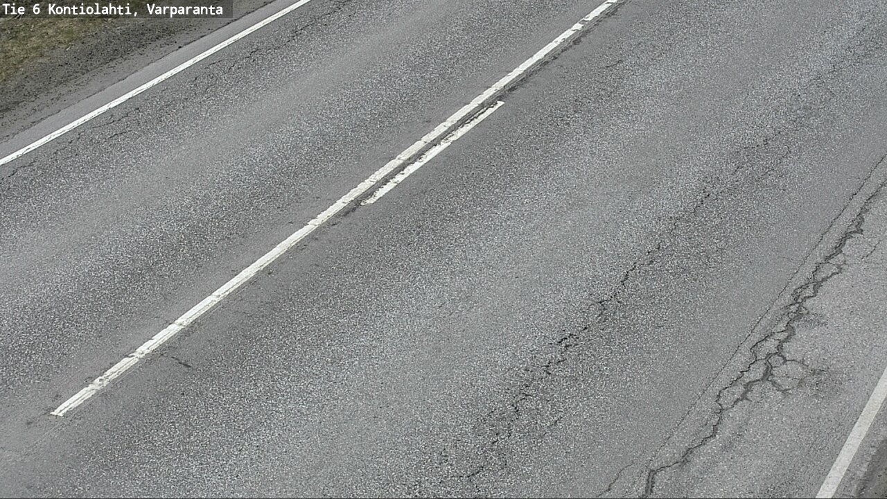 Weather Camera Image Väg 6 Kontiolax, Varparanta, Kontiolahti, Pohjois-Karjala