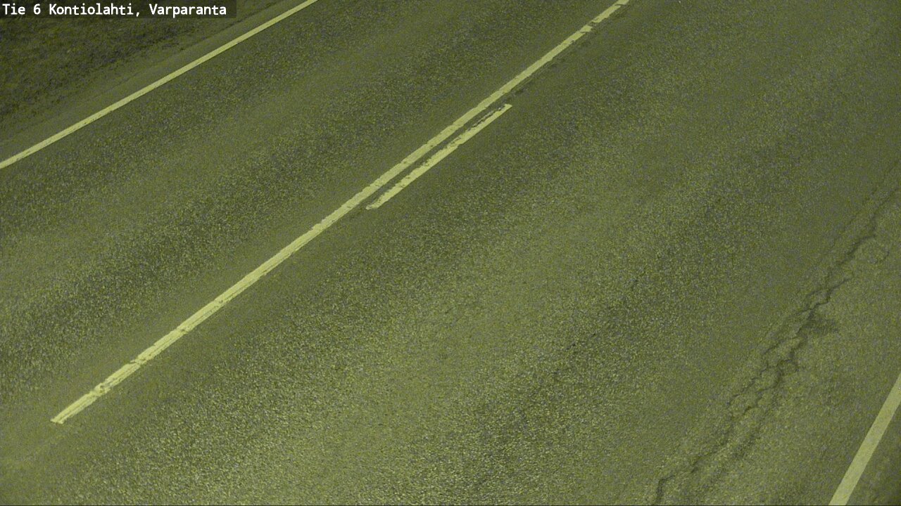 Weather Camera Image Väg 6 Kontiolax, Varparanta, Kontiolahti, Pohjois-Karjala