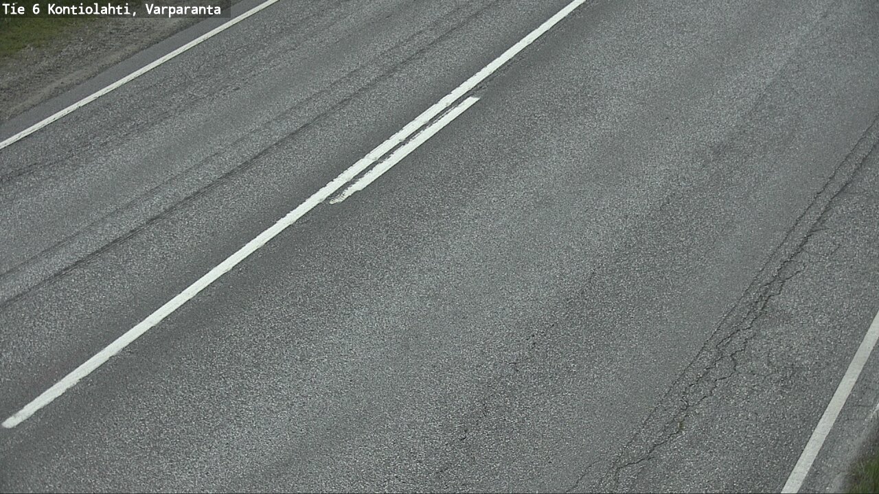 Weather Camera Image Road 6 Kontiolahti, Varparanta, Kontiolahti, Pohjois-Karjala