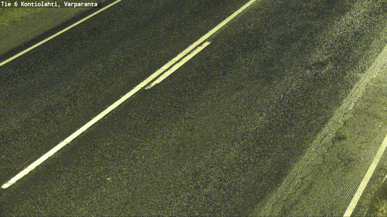 Weather Camera Image Road 6 Kontiolahti, Varparanta, Kontiolahti, Pohjois-Karjala
