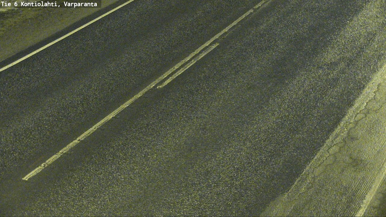 Weather Camera Image Väg 6 Kontiolax, Varparanta, Kontiolahti, Pohjois-Karjala