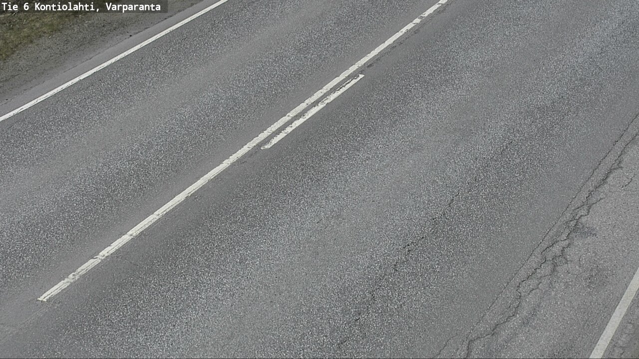 Weather Camera Image Väg 6 Kontiolax, Varparanta, Kontiolahti, Pohjois-Karjala