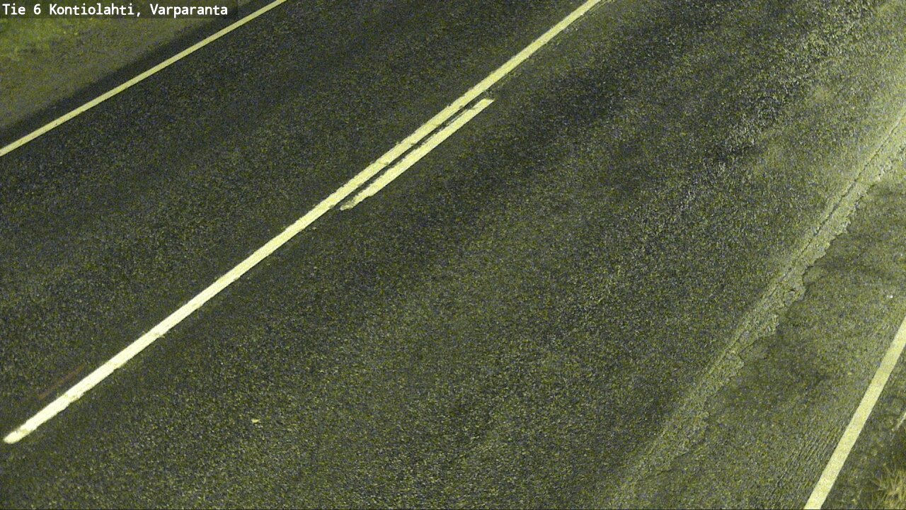 Weather Camera Image Road 6 Kontiolahti, Varparanta, Kontiolahti, Pohjois-Karjala