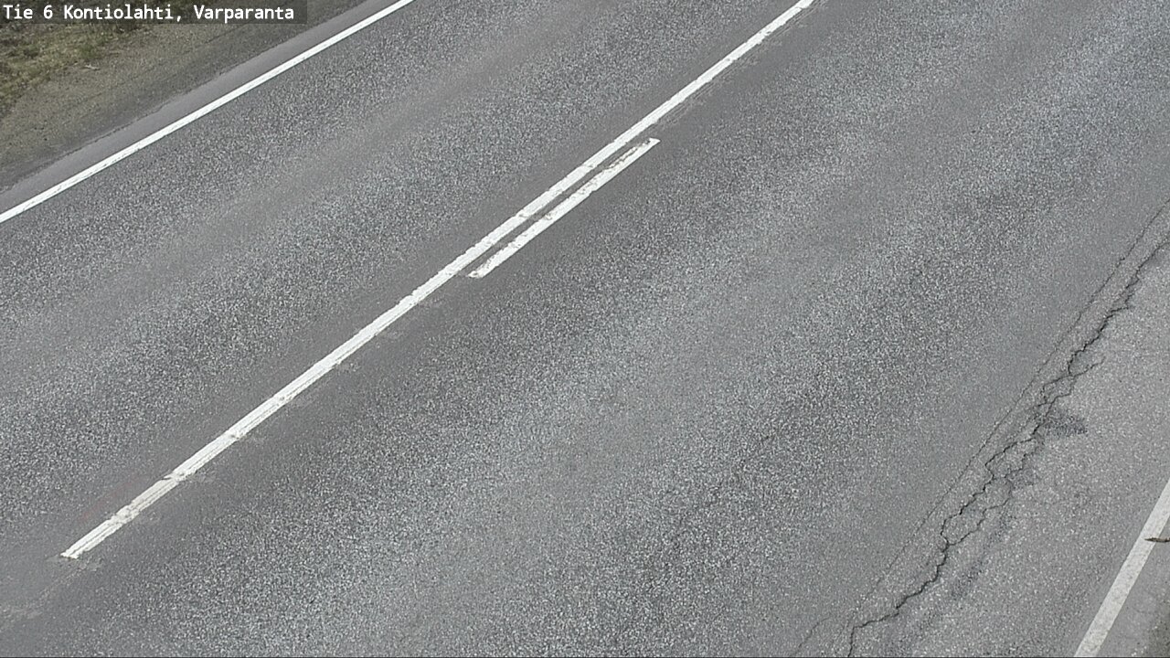 Weather Camera Image Väg 6 Kontiolax, Varparanta, Kontiolahti, Pohjois-Karjala