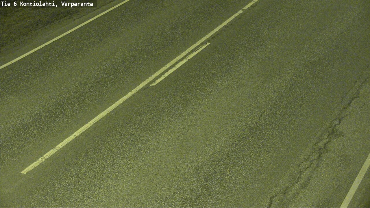 Weather Camera Image Väg 6 Kontiolax, Varparanta, Kontiolahti, Pohjois-Karjala