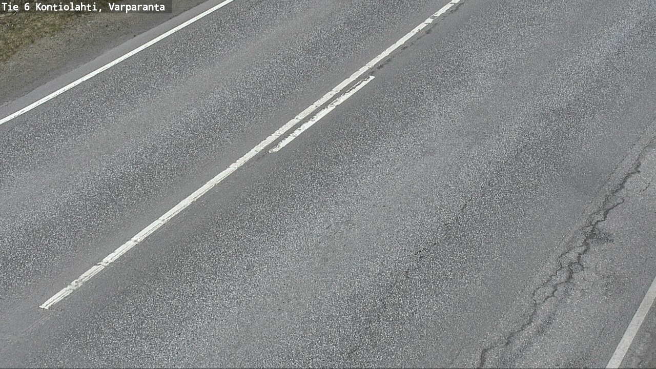 Weather Camera Image Väg 6 Kontiolax, Varparanta, Kontiolahti, Pohjois-Karjala