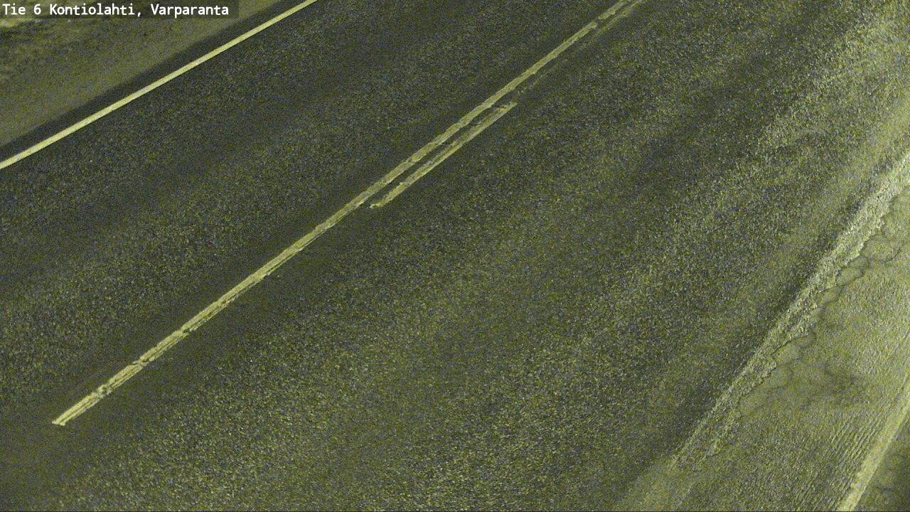 Weather Camera Image Väg 6 Kontiolax, Varparanta, Kontiolahti, Pohjois-Karjala