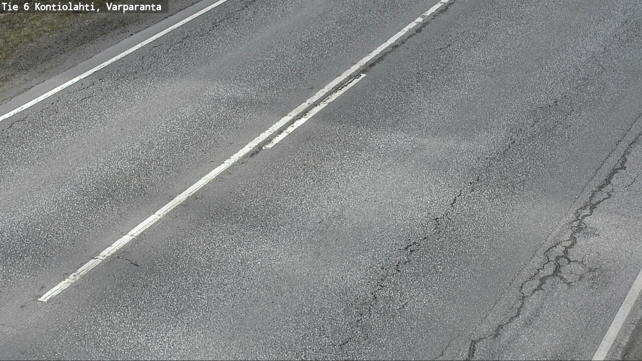 Weather Camera Image Väg 6 Kontiolax, Varparanta, Kontiolahti, Pohjois-Karjala