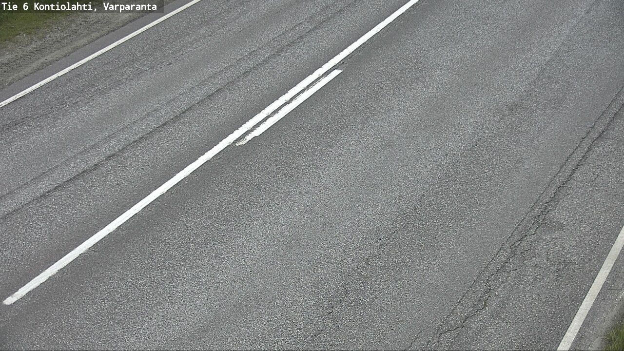 Weather Camera Image Road 6 Kontiolahti, Varparanta, Kontiolahti, Pohjois-Karjala